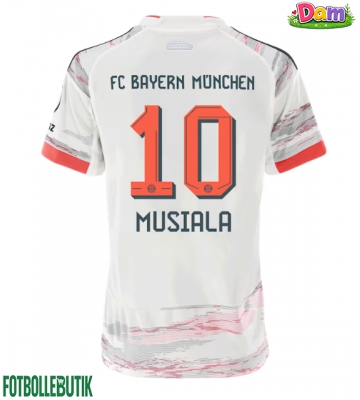 Bayern Munich Jamal Musiala #10 Bortatröja Kvinnor 2025-26 Kortärmad